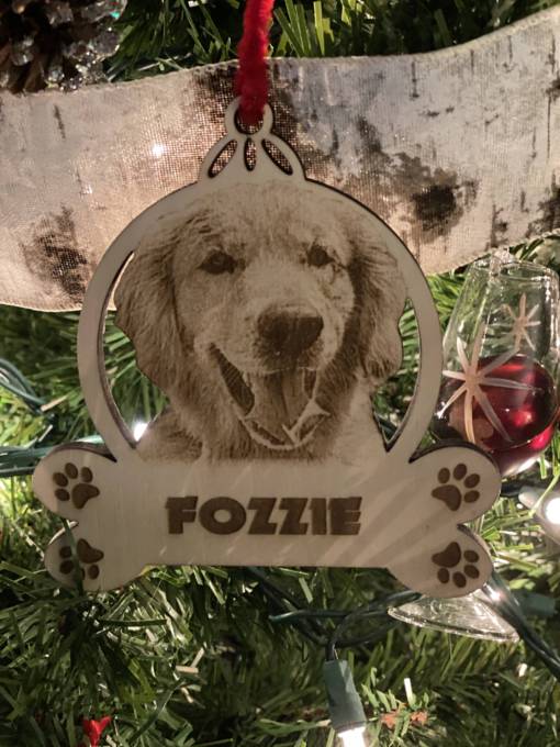 Dog Christmas Ornament 1