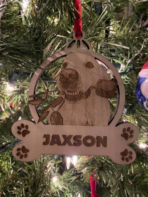 Dog Christmas Ornament 3